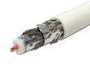 RG6URWH4-500-White Wavenet 60% RG6 Bare Copper 75 Ohm Coax Cable Box,