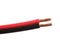 25FT Roll 14 Gauge 2 Conductor Red & Black Bonded Copper Power or Speaker Wire