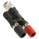 Pomona 1296, BNC Male to RED & BLACK Stackable Binding Posts