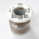 H618-01-25 25FT 18AWG BROWN Stranded Appliance & Marine 600V Wire UL1015 105C