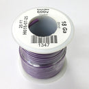 25' Roll 18AWG VIOLET Stranded Appliance Grade 600 Volt Hook-Up Wire UL1015 105C