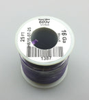 H616-07-25 25FT 16AWG VIOLET Stranded Appliance & Marine 600V Wire UL1015 105C