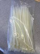 17-01008/ OES 8" Cable Ties Natural 40lbs 100pk