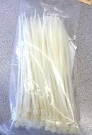 17-01008A-50 / OES, 50 Bags 8" Natural 40lb Wire Ties 100pcs/bag ~ 5K Pieces