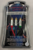 CX2110-0002, Componexx Xtreme Series Video Interconnect Component Cable, 3-RCA to 3-RCA, 2M (6.56ft)