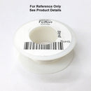 T28-09-100 100FT 28AWG WHITE Hi Temp PTFE Insulated Silver Plated 600 Volt Wire