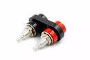 Pomona 2269-0, RED & BLACK Dual Female Banana Jacks ~ 15A @ 2.5kV Maximum
