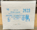 2623-10PK, Leviton E17 Porcelain Intermediate Base Keyless Lamp Holder w/Bracket