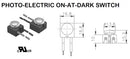 Philmore 30-10825 Photo Electric On at Dark Switch, Indoor 25 Watt, 125V AC