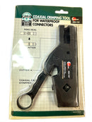300-152, Eclipse Crimper & Stripper for Snap Seal Waterproof F COAX Connectors