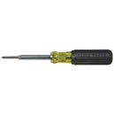 32559, Klein Multi-bit Screwdriver / Nut Driver, Extended Reach 6-in-1 Tool with Nut Driver, Phillips and Slotted Bits