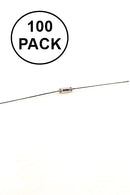 391-100V-100PK, 390pF 100V Axial Capacitor ~ 100 Pack
