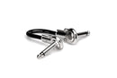 IRG-100.5 6", Hosa Guitar Pedal Jumper Cable, Metal Headshell