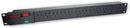 PDU-R1512PS Maruson 12 Outlets Surge Protected Rack Mount PDU Power Strip for Network Server Racks - 15A, 120V - 1050 Joules Protection, 10ft Power Cord with 5-15P, 1U