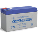 PS-1290F2, Powersonic 12 Volt 9 Amp Hour Rechargeable SLA Battery (F2 Terminals)