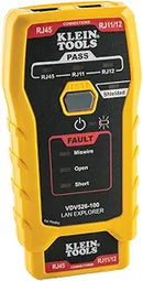 VDV526-100, Klein Network LAN Cable Tester, VDV Tester, LAN Explorer with Remote