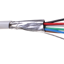 CC1806SRGY2, Wavenet 6C 18awg Stranded Shielded Grey 1K ft