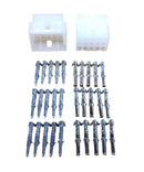 61-515, Philmore 1 Pair of 15 Circuit Molex 0.093" Male and Female Connectors with Pins