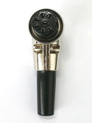 61-617, 7 Pin Female Right Angle CB Mic or Ham Radio Mobile Microphone Connector