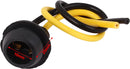 T10 Wedge Socket, MVO T10 Wedge Base Light Car Instrument Panel Dash Board Socket Universal