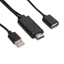 MVUSB-A-MF to HDMI M, MVO 2 in 1 1080P USB Female to HDMI Male HDTV Adapter