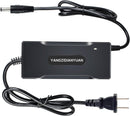 CH48V-2.1P 54.6V 2A Lithium Battery Charger for 48V Li-ion Packs, Smart Auto Shut-Off | Dual Plug (5.5x2.1mm/2.5mm),100-240V AC Input |,FCC/CE Certified
