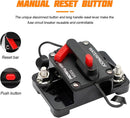 MVR185-100A, 100A@48V DC Heavy Duty Type III Waterproof Circuit Breaker IP67