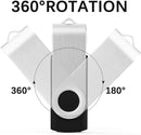 MV64GB Thumb drive< MVO USB Flash Drive - 64GB Thumb Drive with Swivel, Black (64GB,