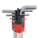 Wiha 66996 - 9 Piece ErgoStar Ball End Hex L-Key Set - Metric