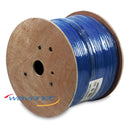 6E04SRBL, Wavenet BLUE CAT 6 550MHz Shielded FTP Riser CMR Cable ~ 1,000 Foot