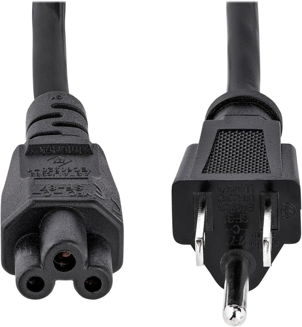 10W1-15203 Mickey Mouse 3FT 5-15P to IEC-C5 18agw 10A SVT 3 Prong Black