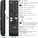 Samsung TV Remote, MVO New Universal Remote for All Samsung TV Remote, Replacement Compatible for All Samsung Smart TV, LED, LCD, HDTV, 3D, Series TV