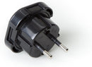 CP-UK10, PHC Continental UK 3-Pin To Schuko European 2-Pin Grounded Travel Adapter Plug