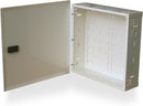 WHWS1403 Wavenet - 14 Inch Structured Wiring Data Enclosure with hinged Door and lock for Home Low Voltage Wiring, Fully Metal – White