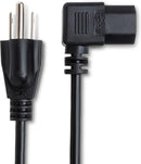 PWC-141R, Hosa Hosa Right Angle IEC C13 to NEMA 5-15P, 1 FT
