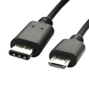 72-154-3, Calrad USB 2.0 Type C Male to USB Micro B Male, 3 ft. Cable