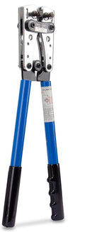 MVHX-50B-Tool Battery Cable Lug Crimper for Crimping Wire for 10,8,6,4,2 and 1/0 AWG Wire Cable with Storage Bag