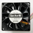 9GV0812P4K11, Sanyo Denki San Ace 80mm x 25mm 12V DC Cooling Fan ~ 74.8 CFM