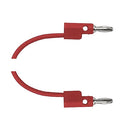 Pomona B-60-2, RED Multi-Stacking Banana Plug Patch Cord ~ 60" Length
