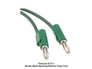Pomona B-72-1, BROWN Multi-Stacking Banana Plug Patch Cord ~ 72" Length