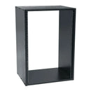 RK14, Middle Atlantic 14RU Black Wood Grain Laminate Rack