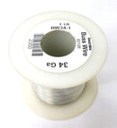 BW34-1, 34 Gauge Tinned Copper Bus Wire, 1 Pound Roll (8,310' Approx.) 34AWG