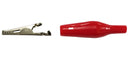 C-4-L-R, Sato Parts 43mm Alligator Clip with Red Boot 7A @ 30V