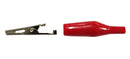 C-4-M-R, Sato Parts 35mm Alligator Clip with Red Boot 5A @ 30V
