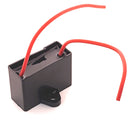 CBB61-4uF, 4uF @ 125/250/450V AC, Single Ceiling Fan Capacitor (CFC-4)