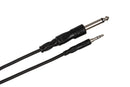 CMP-105, Hosa Mono Interconnect, 1/4 in TS to 3.5 mm TRS, 5 ft