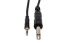 CMP-105, Hosa Mono Interconnect, 1/4 in TS to 3.5 mm TRS, 5 ft