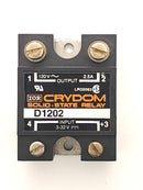 IRC CRYDOM D1202, SSR 3-32V DC Control Solid State Relay ~ 2.5A @ 24-140V AC