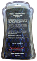 CX0170-0001, Componexx X Series Analog Audio Subwoofer Cable, RCA to RCA, 1M (3.28ft)