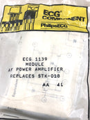 ECG1139, 13W Audio Power Amplifier Module IC ~ 10 Pin SIP-M (NTE1139, STK-018)